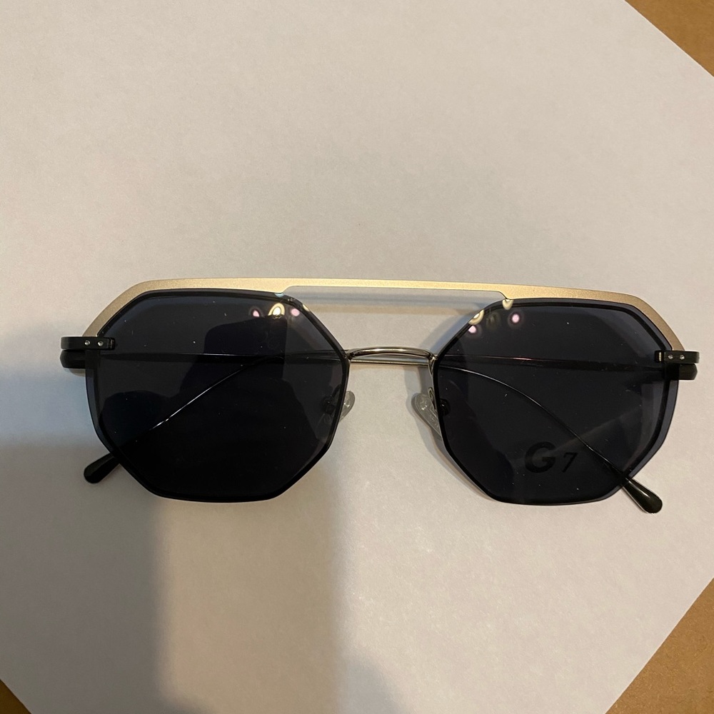 Octagon shape frames with magnetic sunglass - Picture 2 of 3